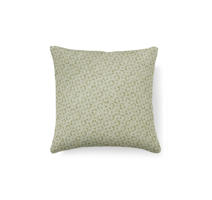 Pareo Olive/Celadon Cushion