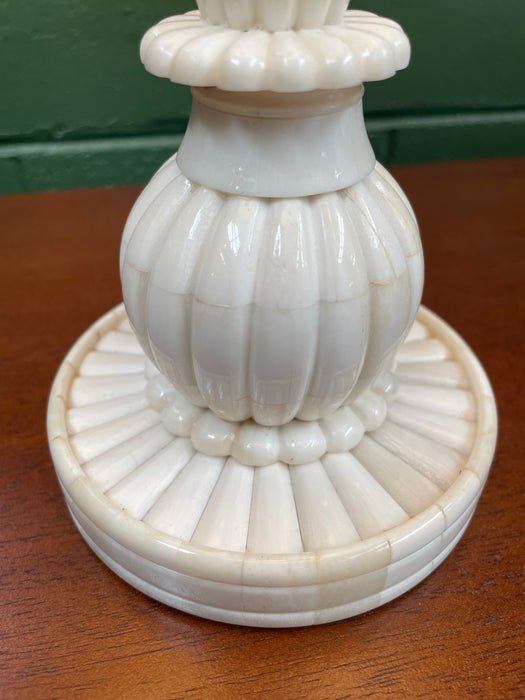 Rani Hand-carved Bone Lamp (Pair Available)