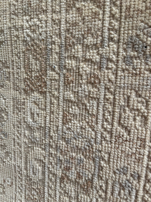Kashvi Vintage Inspired Super-Fine Indian Wool Rug - Ivory, Dove and Nutmeg