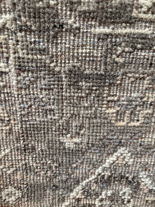 Mira Vintage Inspired Super-Fine Indian Wool Rug - Dove, Stone and Graphite
