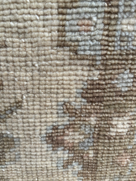 Kadir Vintage Inspired Hand-Knotted Indian Oushak Wool Rug - Sand, Nutmeg, Dove and Peach