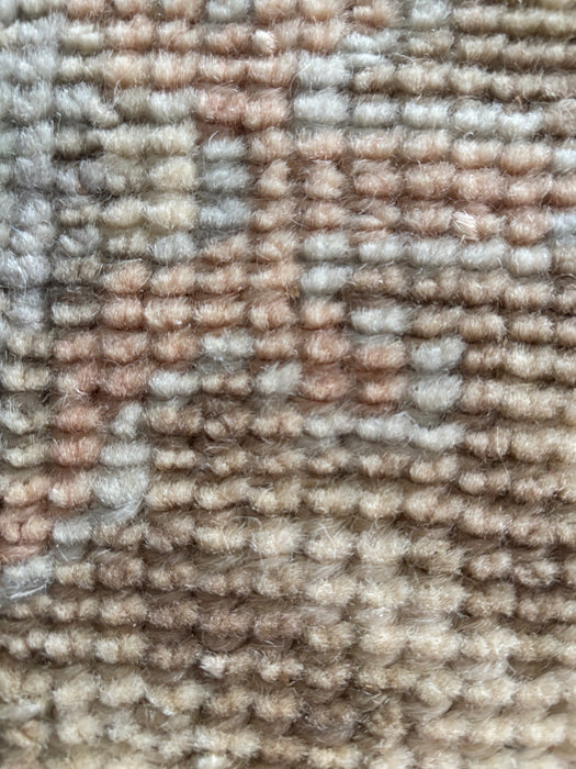 Kadir Vintage Inspired Hand-Knotted Indian Oushak Wool Rug - Sand, Nutmeg, Dove and Peach