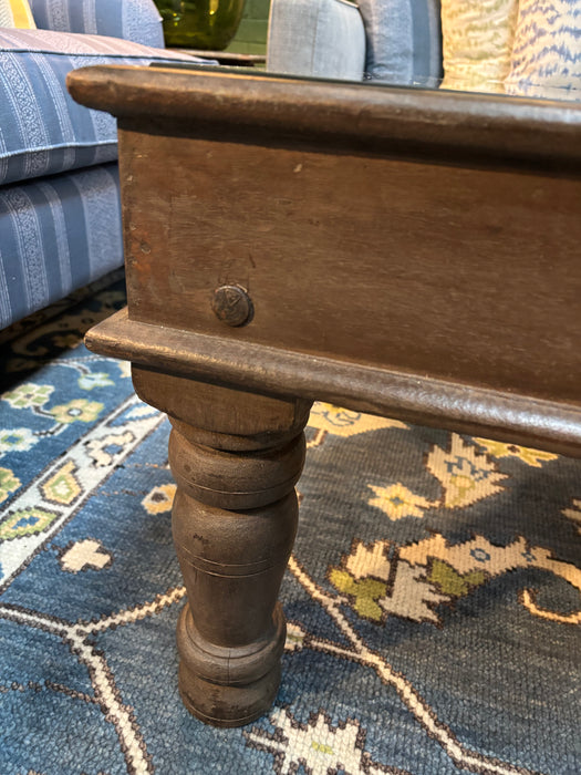 Vintage Indian Door Rectangular Coffee Table