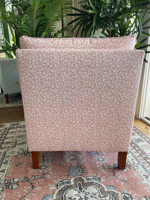 Isla Pillow Top Slipper Chair in Lucia Blossom