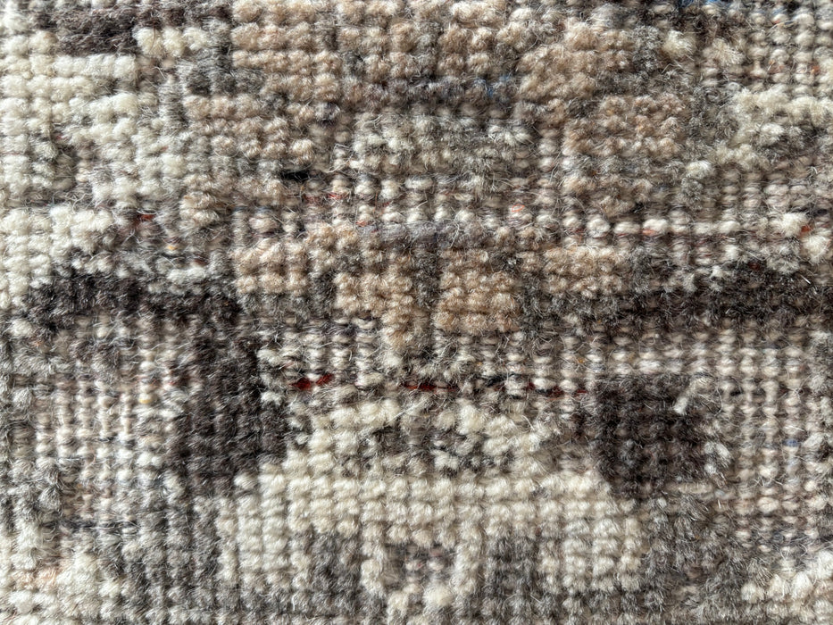 Mira Vintage Inspired Super-Fine Indian Wool Rug - Dove, Stone and Graphite