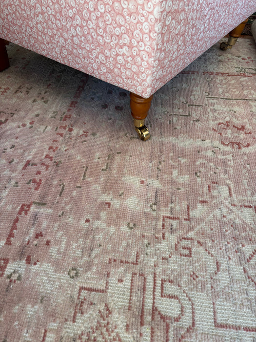 Aruna Vintage Inspired Super-Fine Indian Wool Rug - Blossom, Dusk, Ivory and Nutmeg