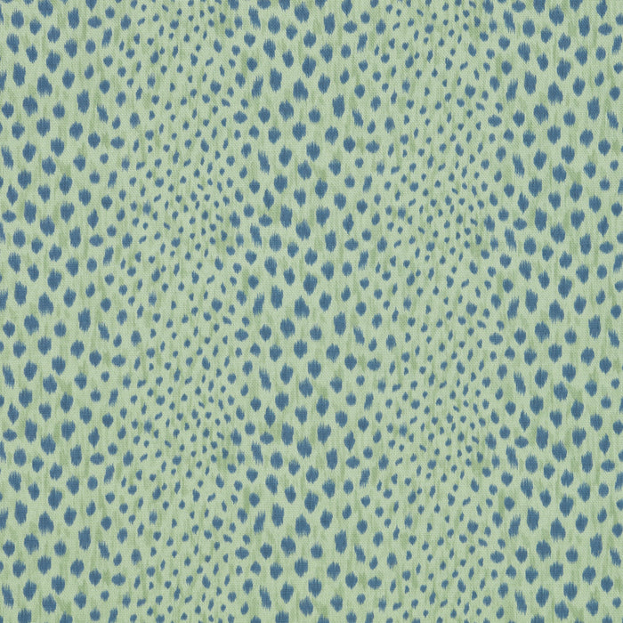 Chinkara Sapphire/Basil Cushion