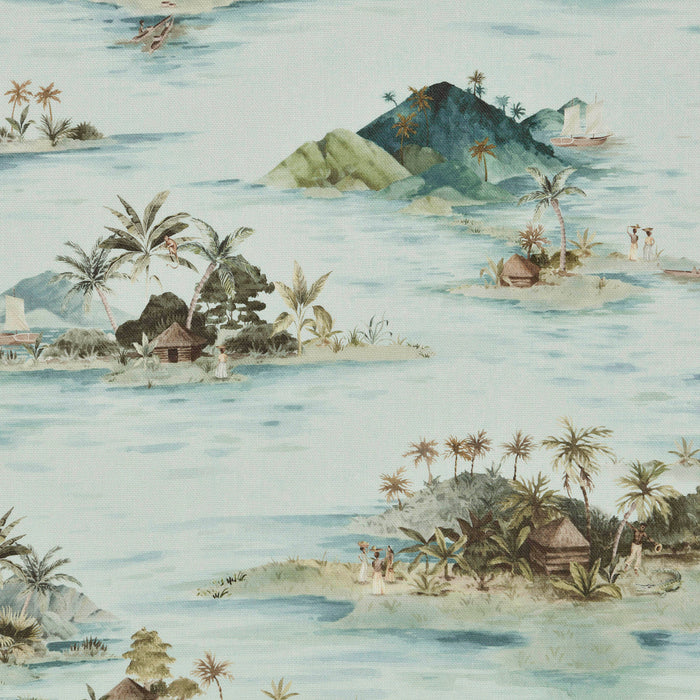 Sargasso Aquamarine Cushion