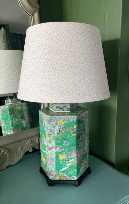 Whimsical Vintage Chinoiserie Animal Lamp Base