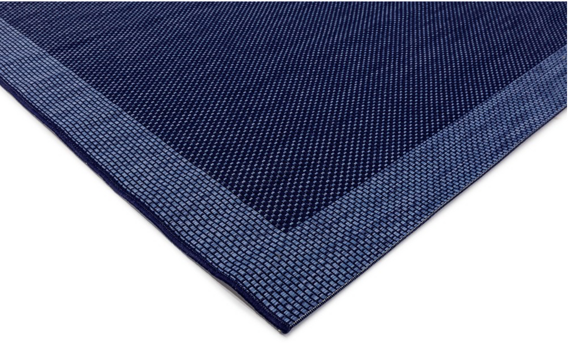 Border Medium Marine Indoor/Outdoor Sisal Look Rug 200cm x 290cm