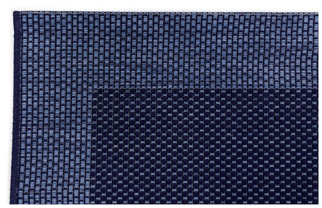 Border Medium Marine Indoor/Outdoor Sisal Look Rug 200cm x 290cm