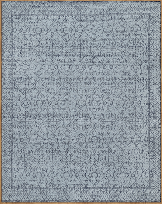 Amara Super-Soft Luxe Hand-Woven Boucle Rug - Sapphire/Indigo