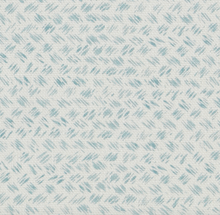 Large Custom Lampshade - Isla Design Cayman Aquamarine Fabric
