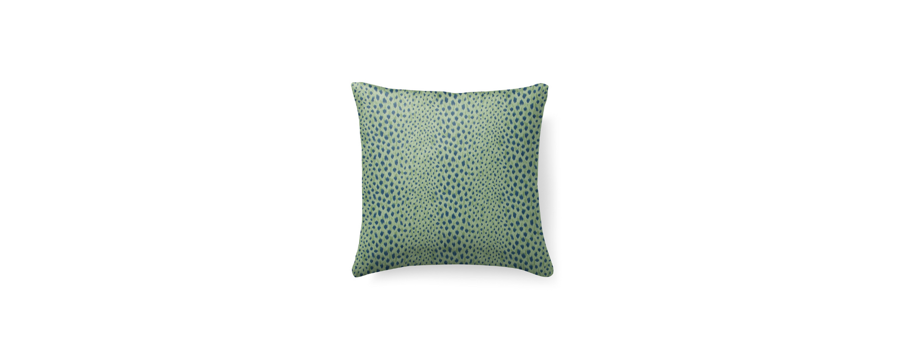 Chinkara Sapphire/Basil Cushion